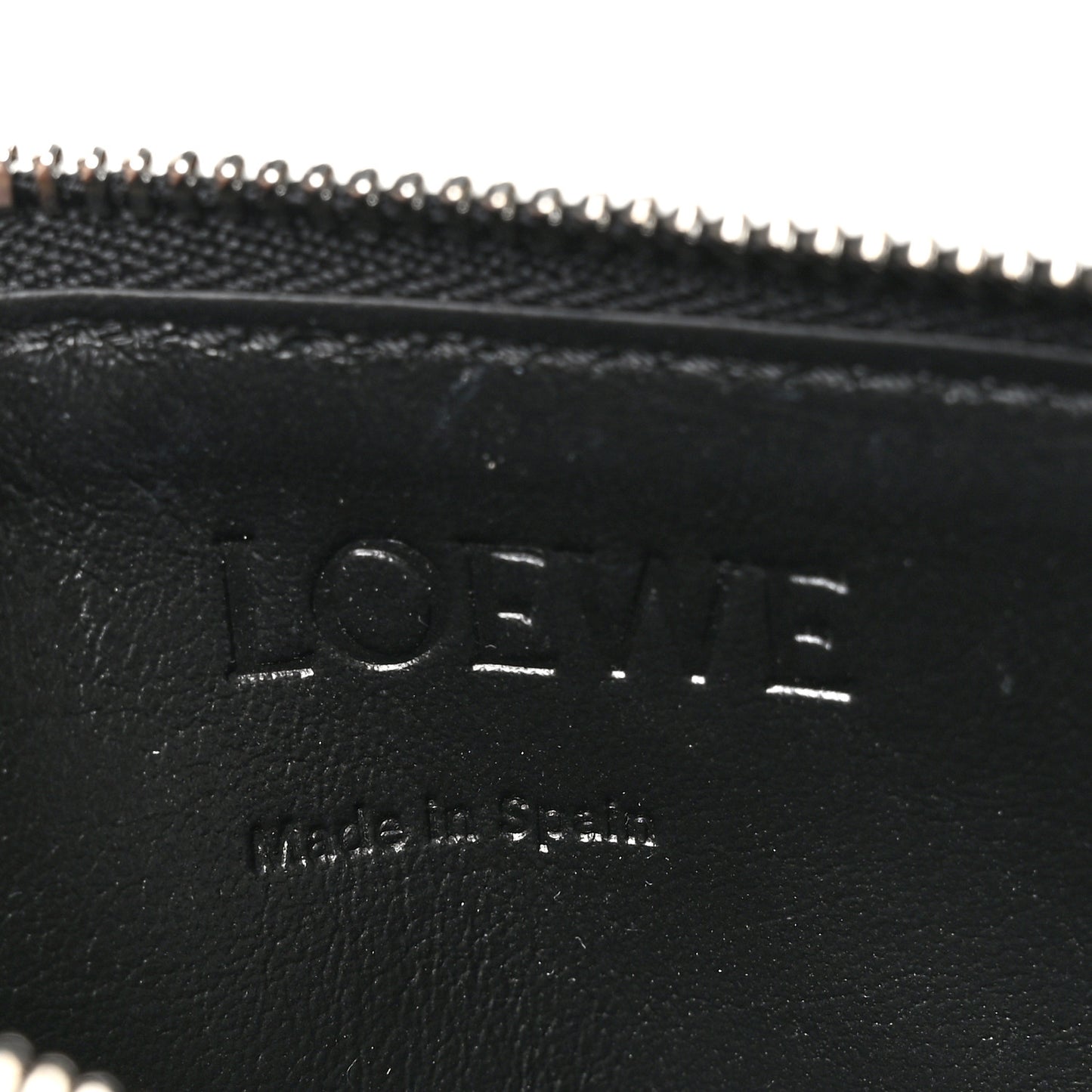 Soft Grained Calfskin Coin Card Holder Black