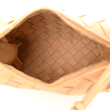Bottega Veneta Nappa Intrecciato Mini Loop Camera Bag Almond 5 of 9