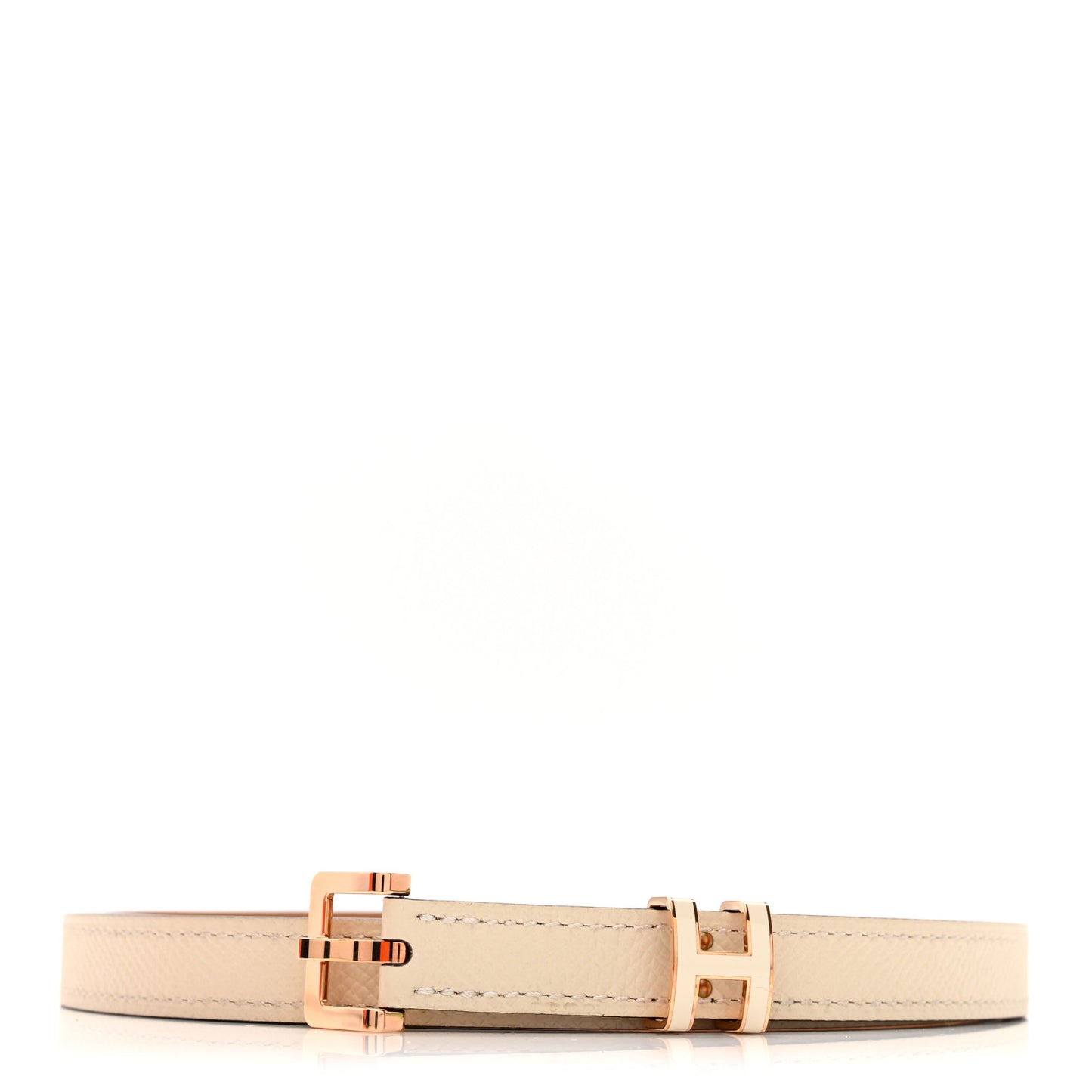 Epsom 15mm Pop H Belt 90 Craie