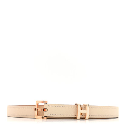 Hermes Epsom 15mm Pop H Belt 90 Craie 1 of 6