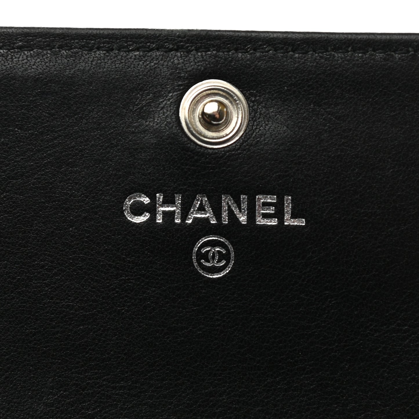 Caviar Sevruga Long Flap Wallet Black