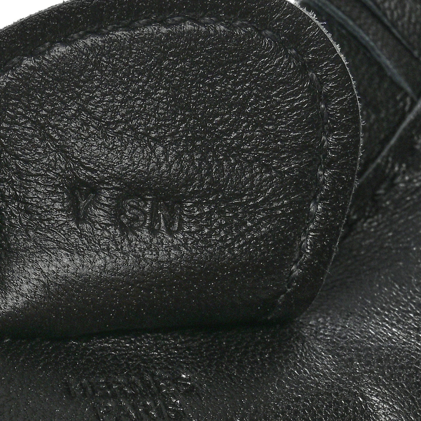 Milo Lambskin Grigri Rodeo Horse Bag Charm MM So Black