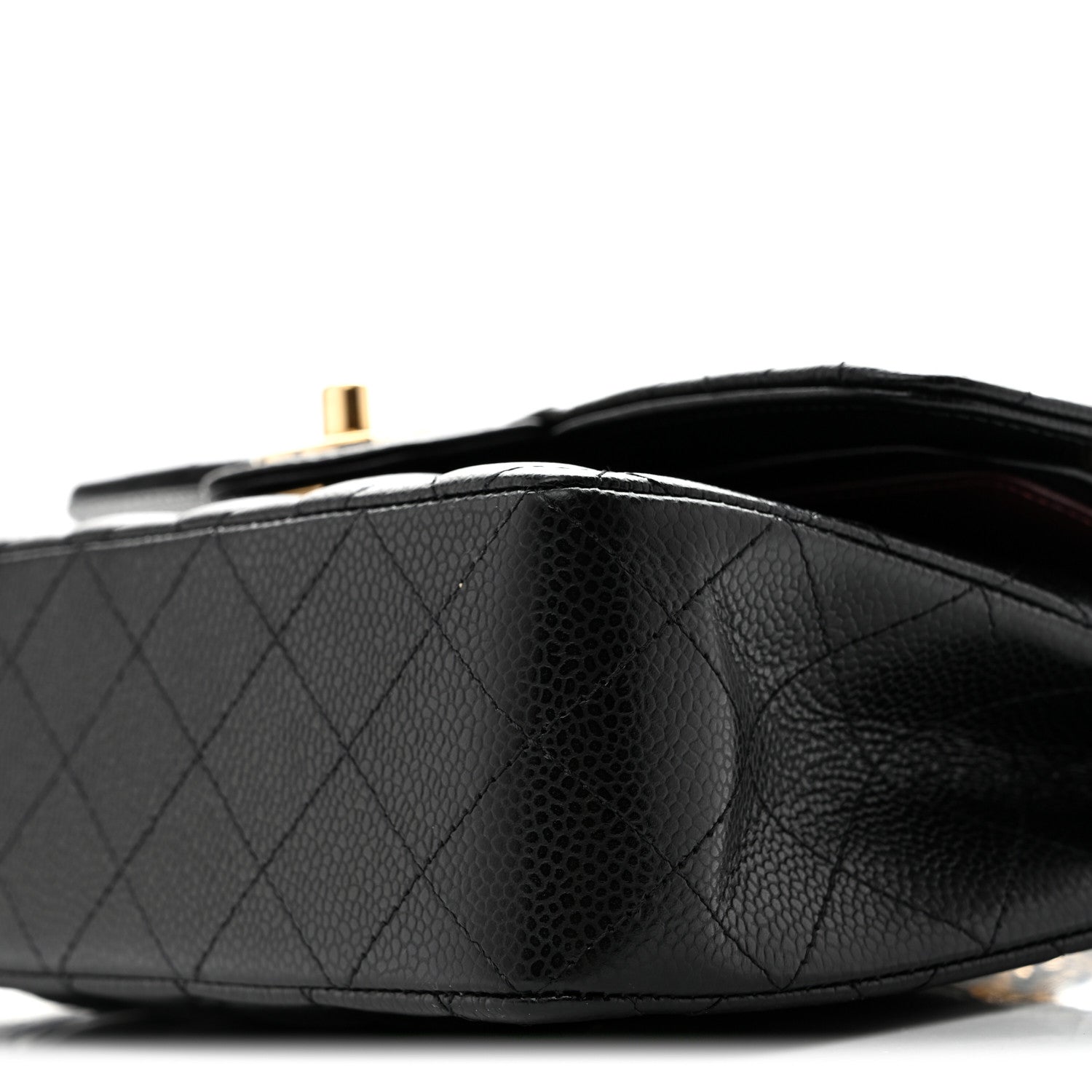 Chanel Caviar Quilted Small Double Flap Black 10 of 11