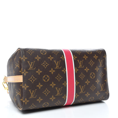 Louis Vuitton Monogram My LV Heritage Speedy Bandouliere 30 Fuchsia White 4 of 10