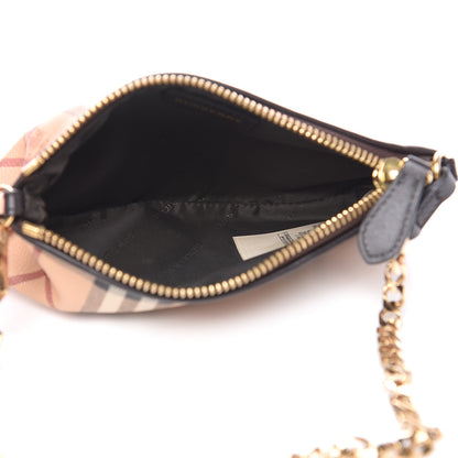 Burberry Haymarket Check Clara Pochette Chocolate 5 of 10
