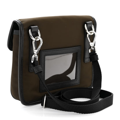 Prada Re-Nylon Saffiano Smartphone Case Crossbody Tundra 3 of 10