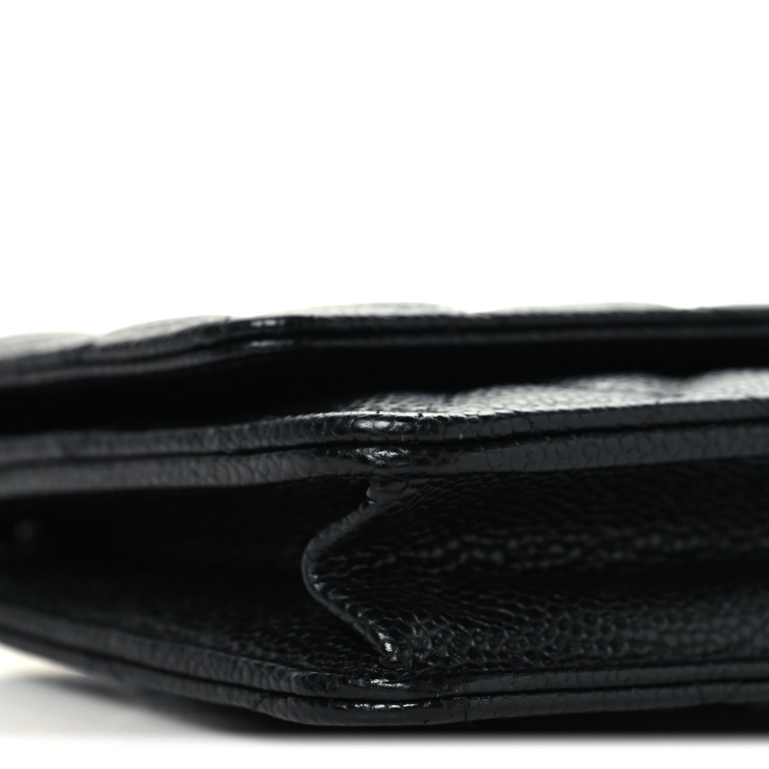 Chanel Caviar Quilted Wallet on Chain WOC Black 10 of 13