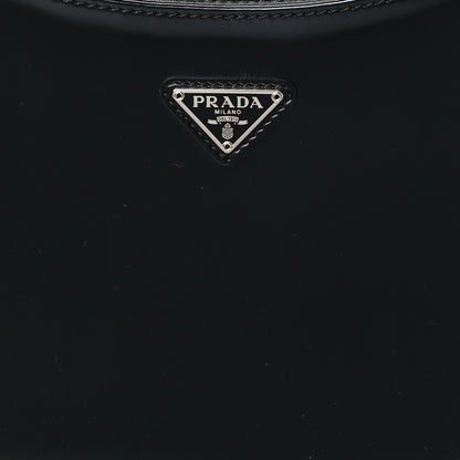 Prada Spazzolato Cleo Shoulder Bag Black 6 of 8