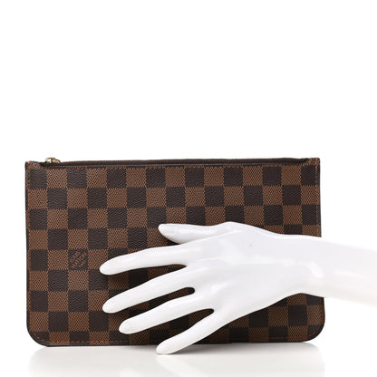Louis Vuitton Damier Ebene Neverfull MM GM Pochette 2 of 6