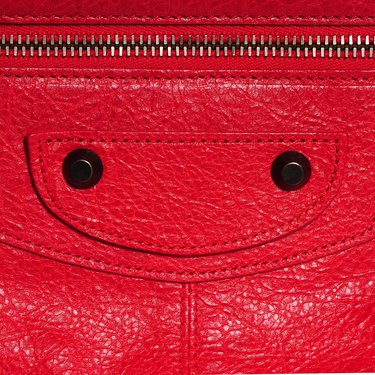 Balenciaga Agneau Classic Hardware Work Rouge Coquelicot 8 of 12
