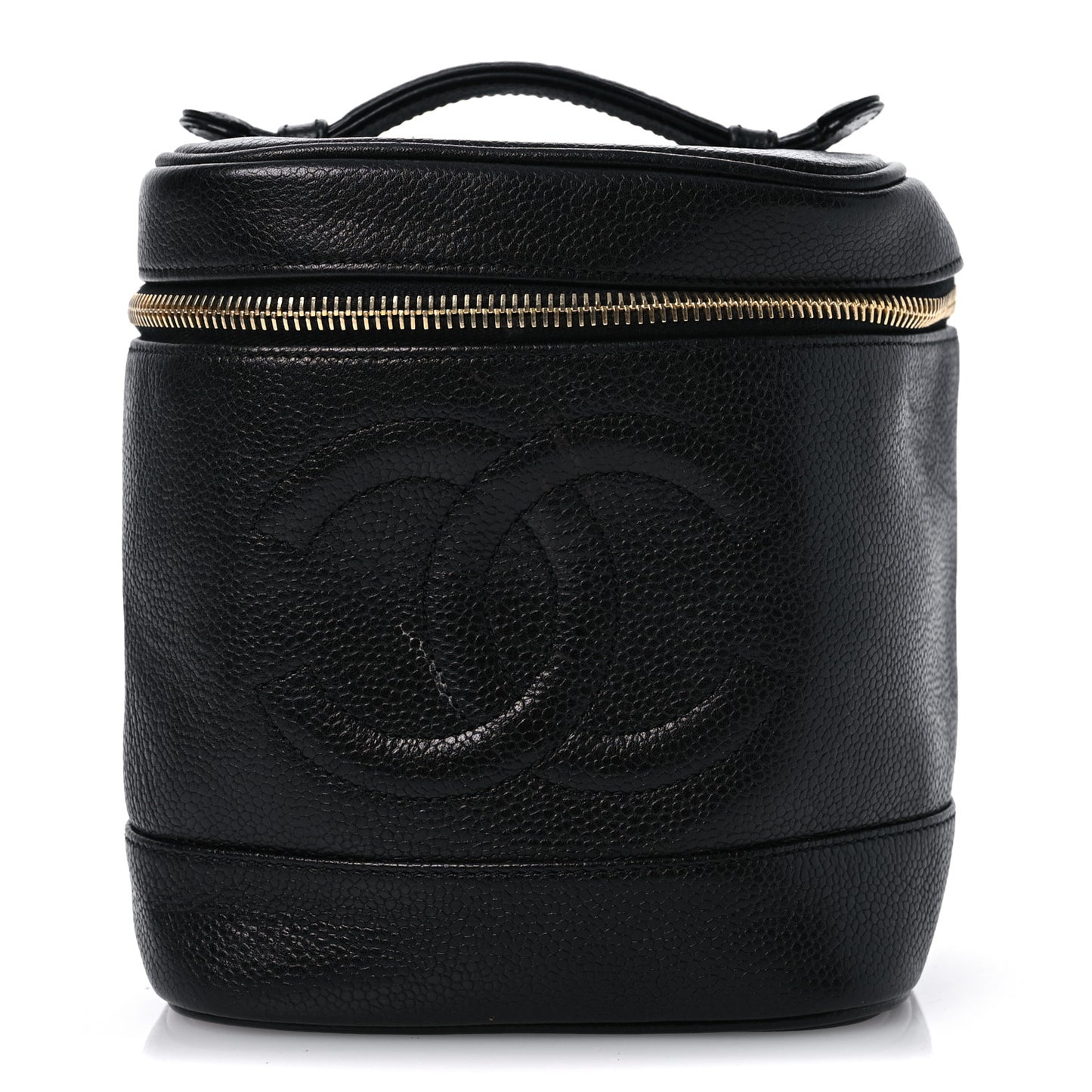 Caviar Cosmetic Vanity Bag Black