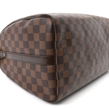 Louis Vuitton Damier Ebene Speedy Bandouliere 35 8 of 9