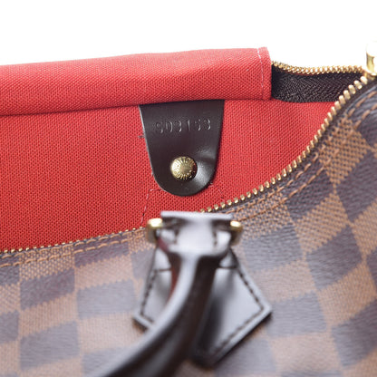 Louis Vuitton Damier Ebene Speedy Bandouliere 30 9 of 11