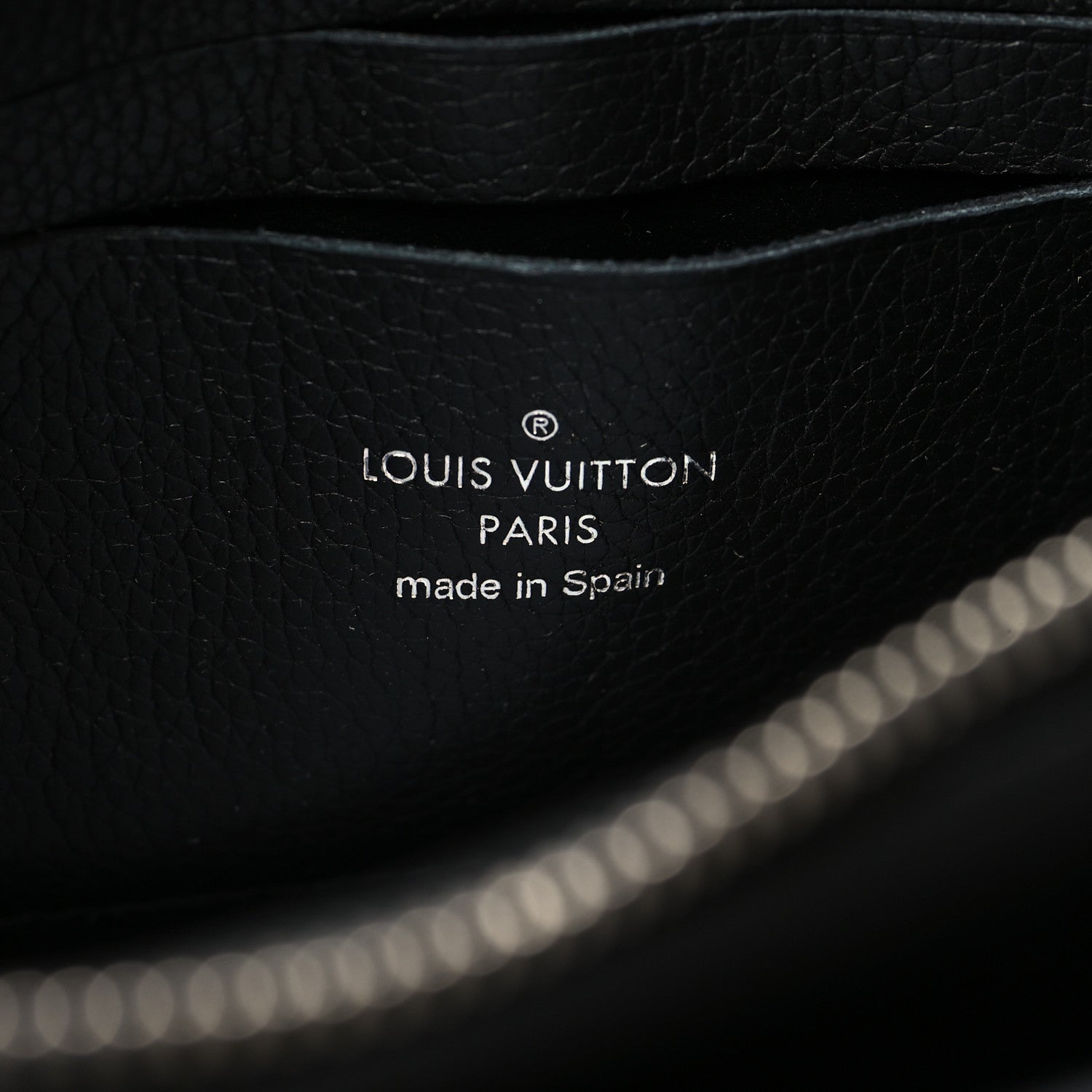 Louis Vuitton Soft Calfskin My Lockme Chain Pochette Black 8 of 11
