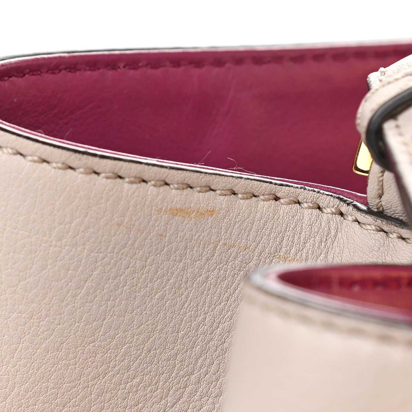 Vitello Dolce Century Regular 2Jours Tote Grigio Polvere Ciclamino