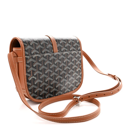 Goyard Goyardine Belvedere II PM Messenger Bag Black Gold 3 of 9