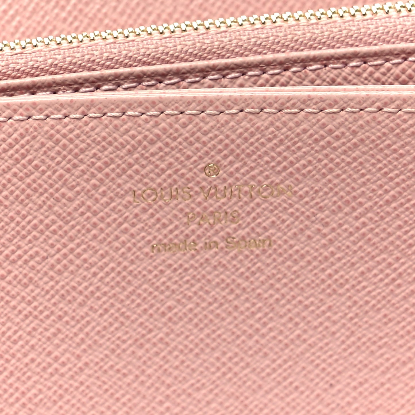Monogram Zippy Wallet Rose Ballerine