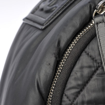 Chanel Nylon Quilted Coco Cocoon Backpack Black 8 of 9
