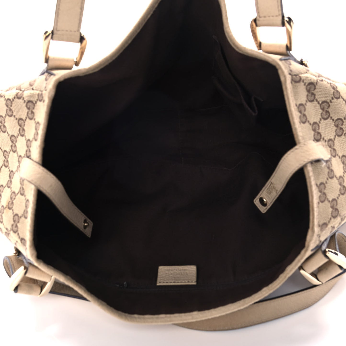 Monogram Medium Abbey Shoulder Bag Off White