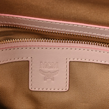 MCM Visetos Medium Aren Hobo Powder Pink 6 of 10