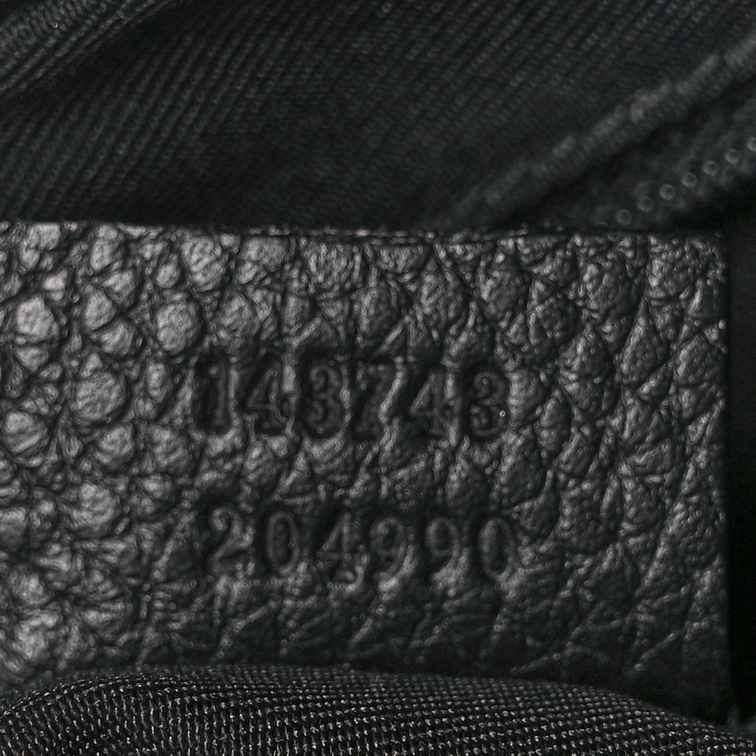 Gucci Nylon Monogram Shoulder Bag Black 11 of 18