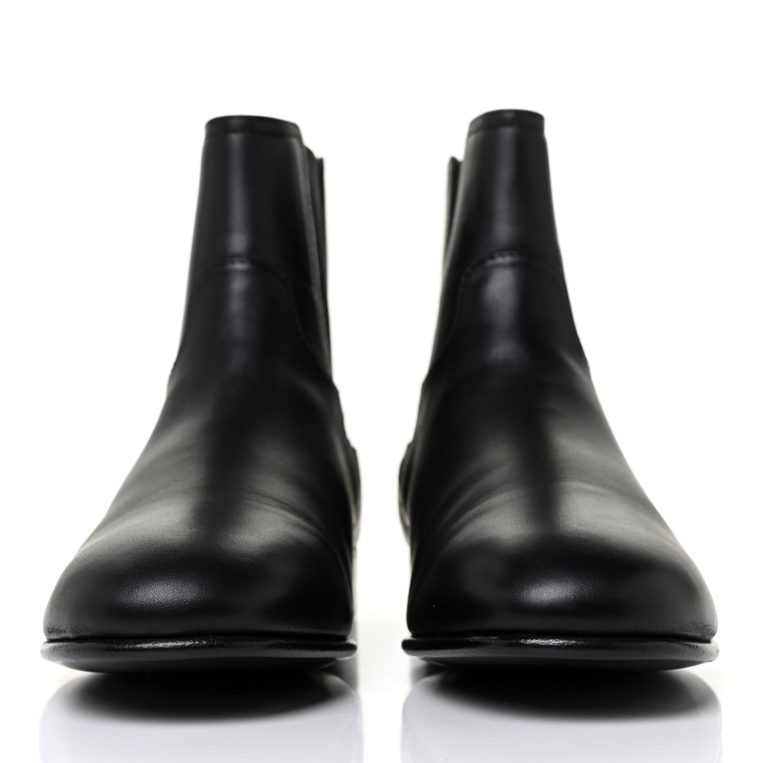 Chanel Calfskin Elastic Short Boots 40 Black 2 of 9