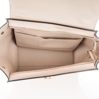 Celine Smooth Calfskin Suede Medium Trapeze Dune 5 of 12
