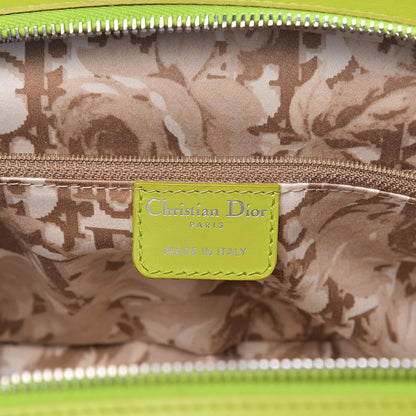Christian Dior Calfskin Medium Detective Satchel Green 6 of 13