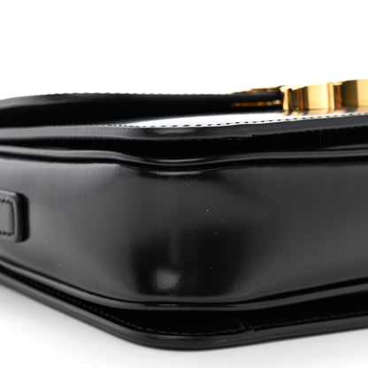 Celine Shiny Calfskin Teen Triomphe Black 11 of 12