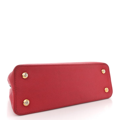 Louis Vuitton Taurillon Multicolor Capucines PM Rouge Carmine 4 of 12