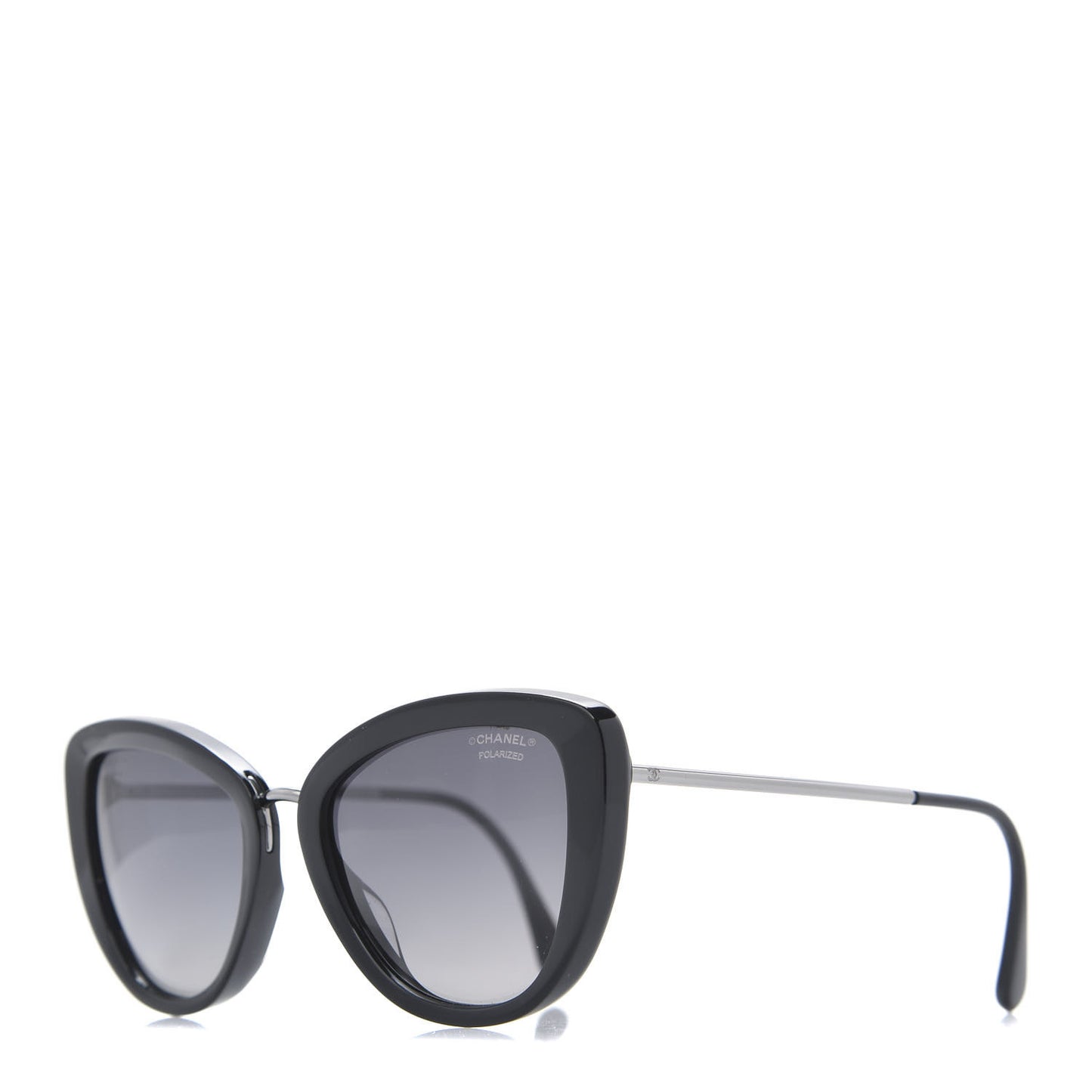 Polarized Cat Eye Sunglasses 5399-A Black