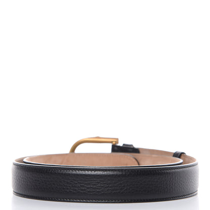 Gucci Calfskin Bamboo Buckle Belt 95 38 Black 3 of 8