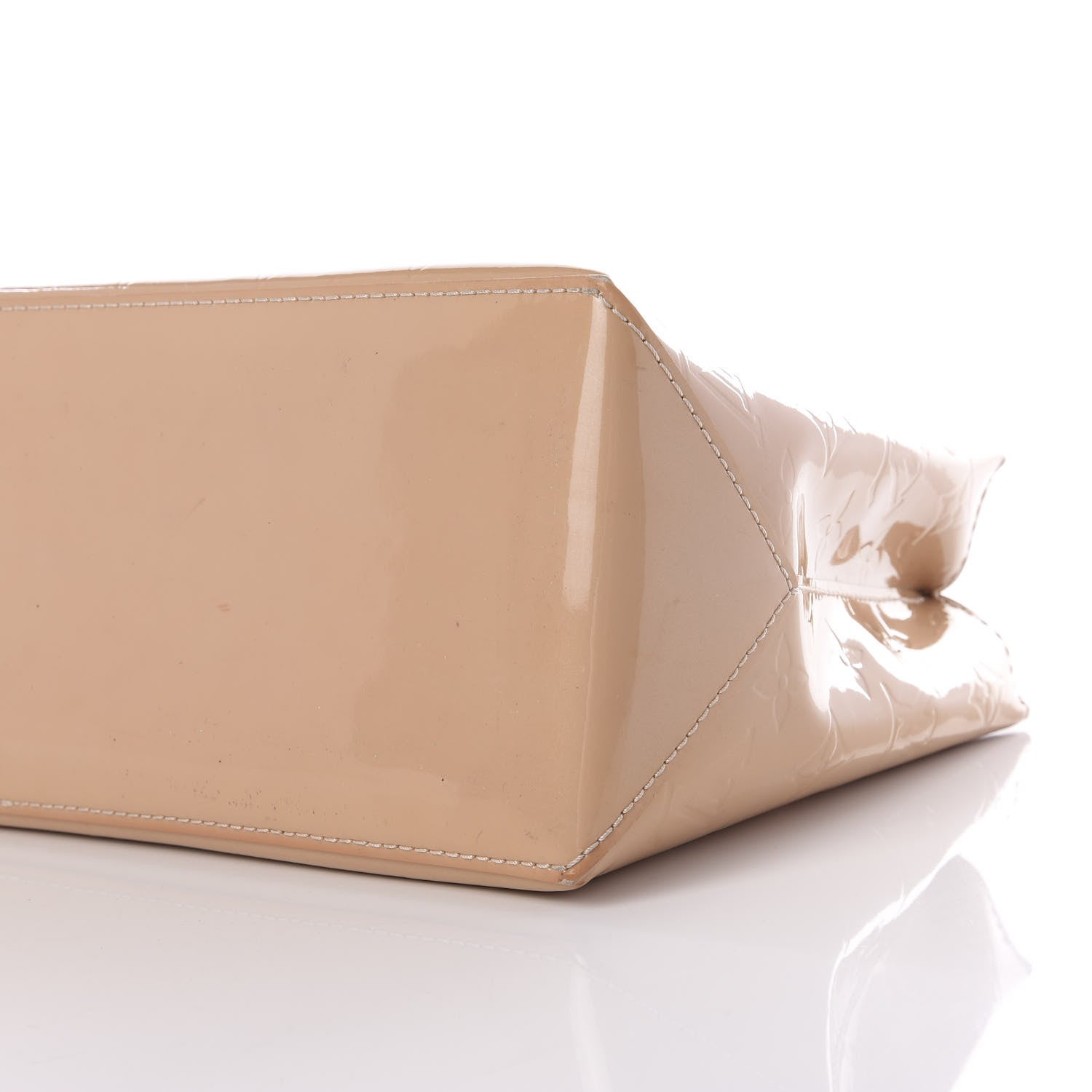 Louis Vuitton Vernis Wilshire PM Blanc Corail 7 of 9