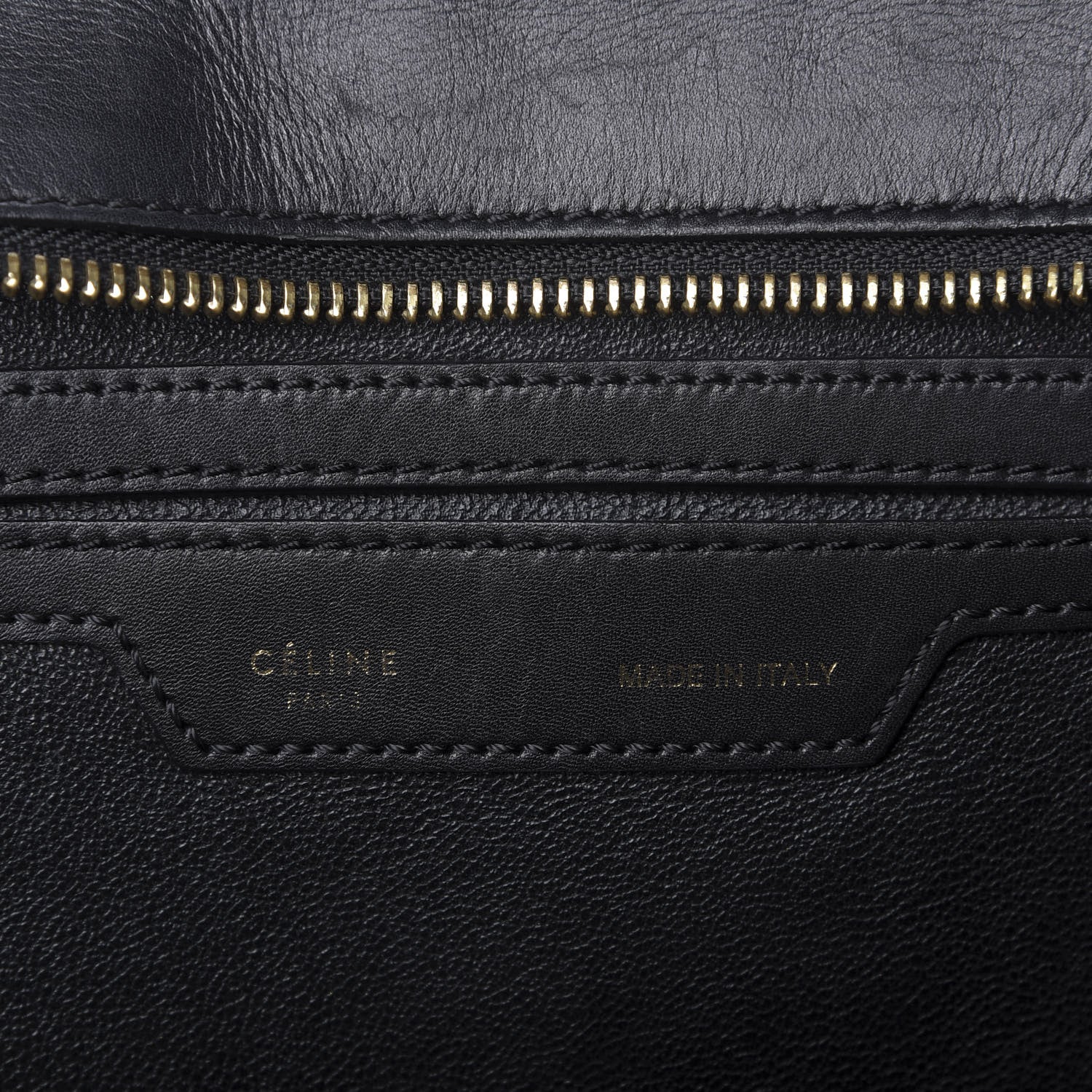 Celine Calfskin Suede Medium Tri-Color Trapeze Grey 9 of 10