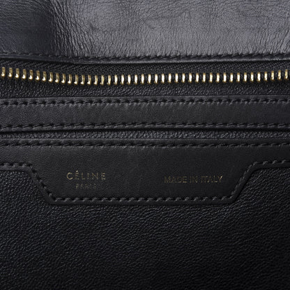 Celine Calfskin Suede Medium Tri-Color Trapeze Grey 9 of 10
