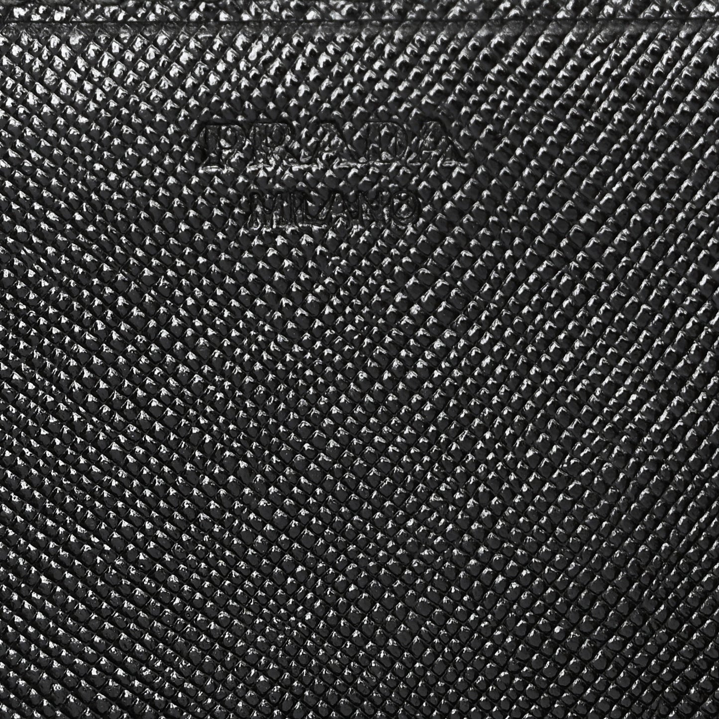 Saffiano Bow Flap Wallet Black