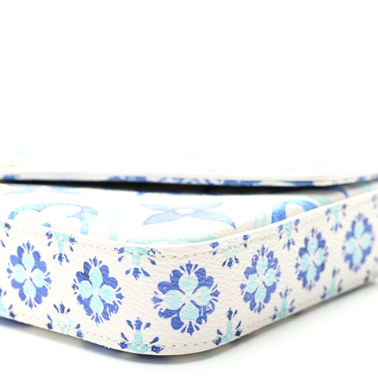 Monogram Giant By The Pool 2.0 Felicie Pochette Chain Wallet Lagoon Blue