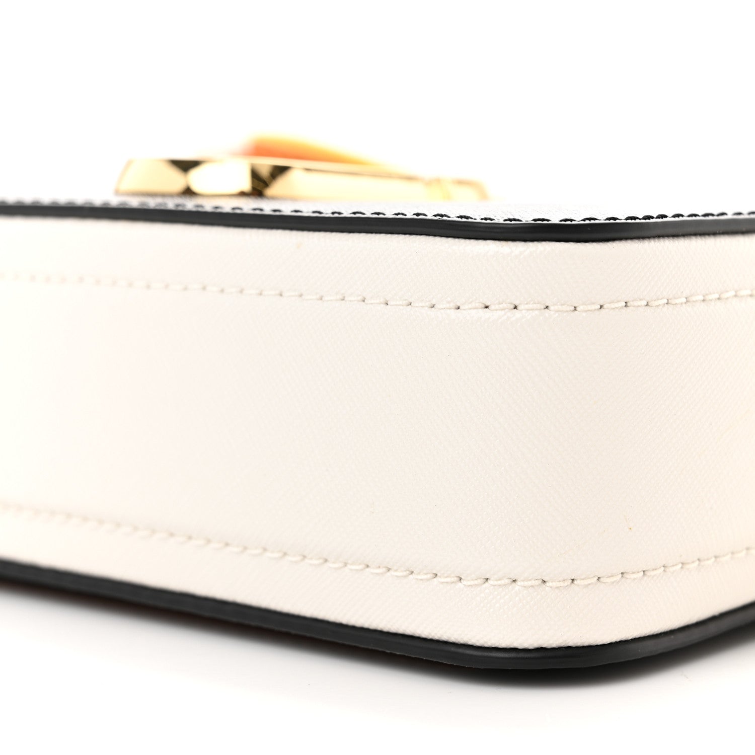 Marc Jacobs Saffiano Small Snapshot Camera Bag Black Honey Ginger 10 of 10