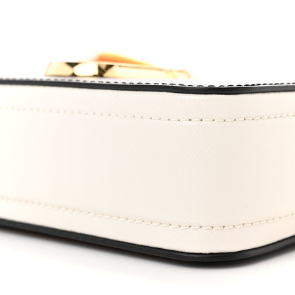 Marc Jacobs Saffiano Small Snapshot Camera Bag Black Honey Ginger 10 of 10