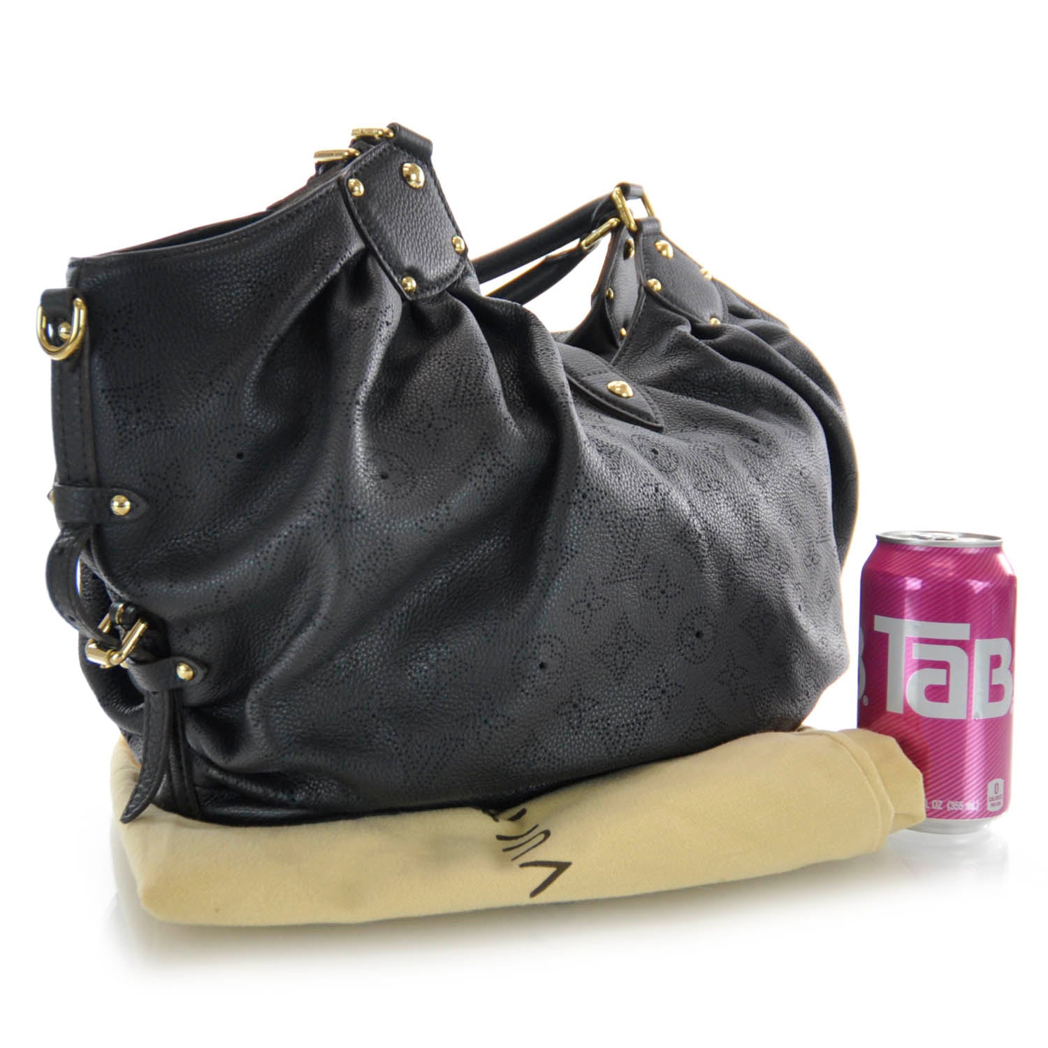 Louis Vuitton Mahina L Black 3 of 7