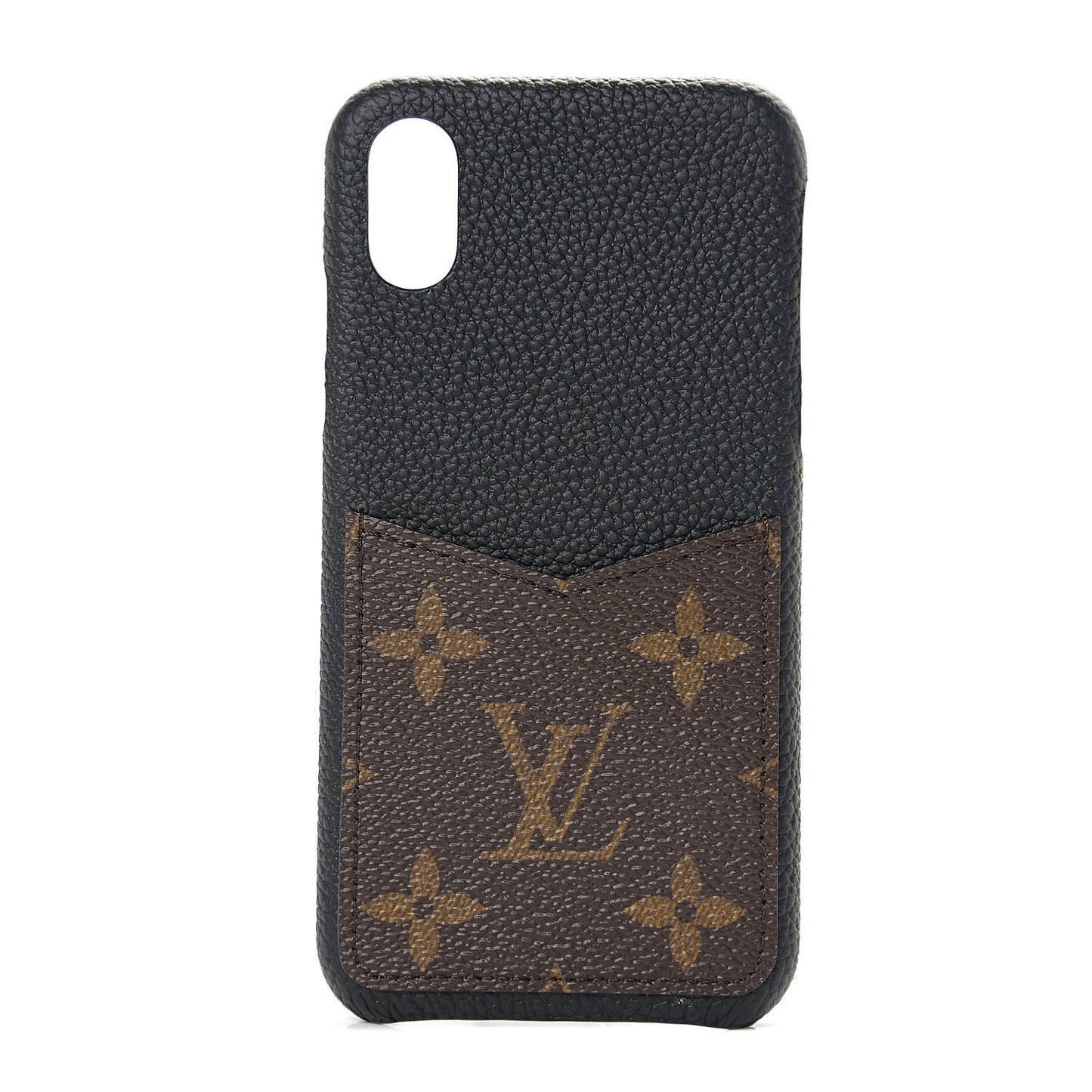 Monogram iPhone X/XS Bumper Black