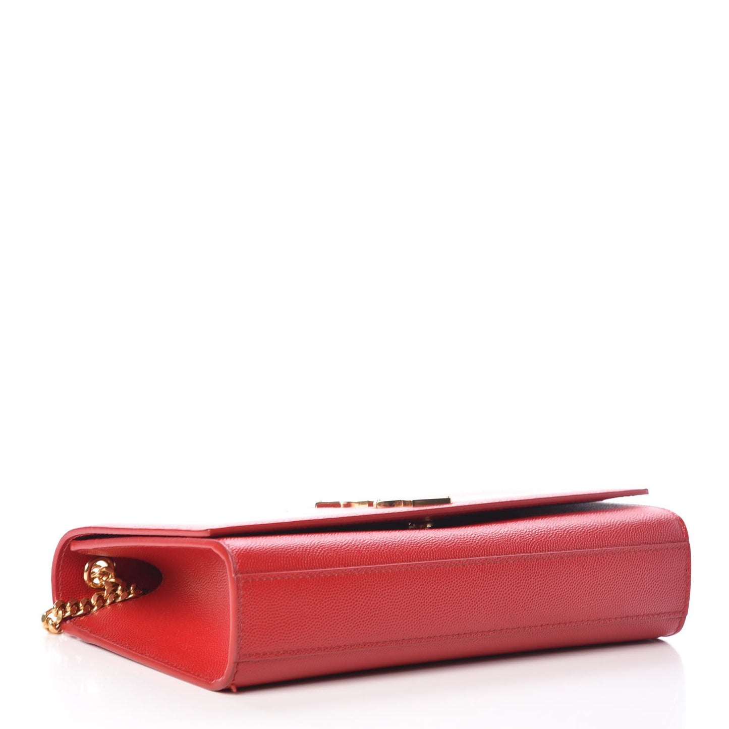 Grain De Poudre Medium Monogram Kate Satchel Red