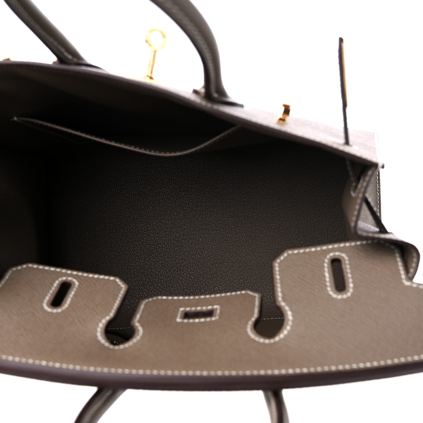 Epsom Birkin Sellier 25 Etoupe