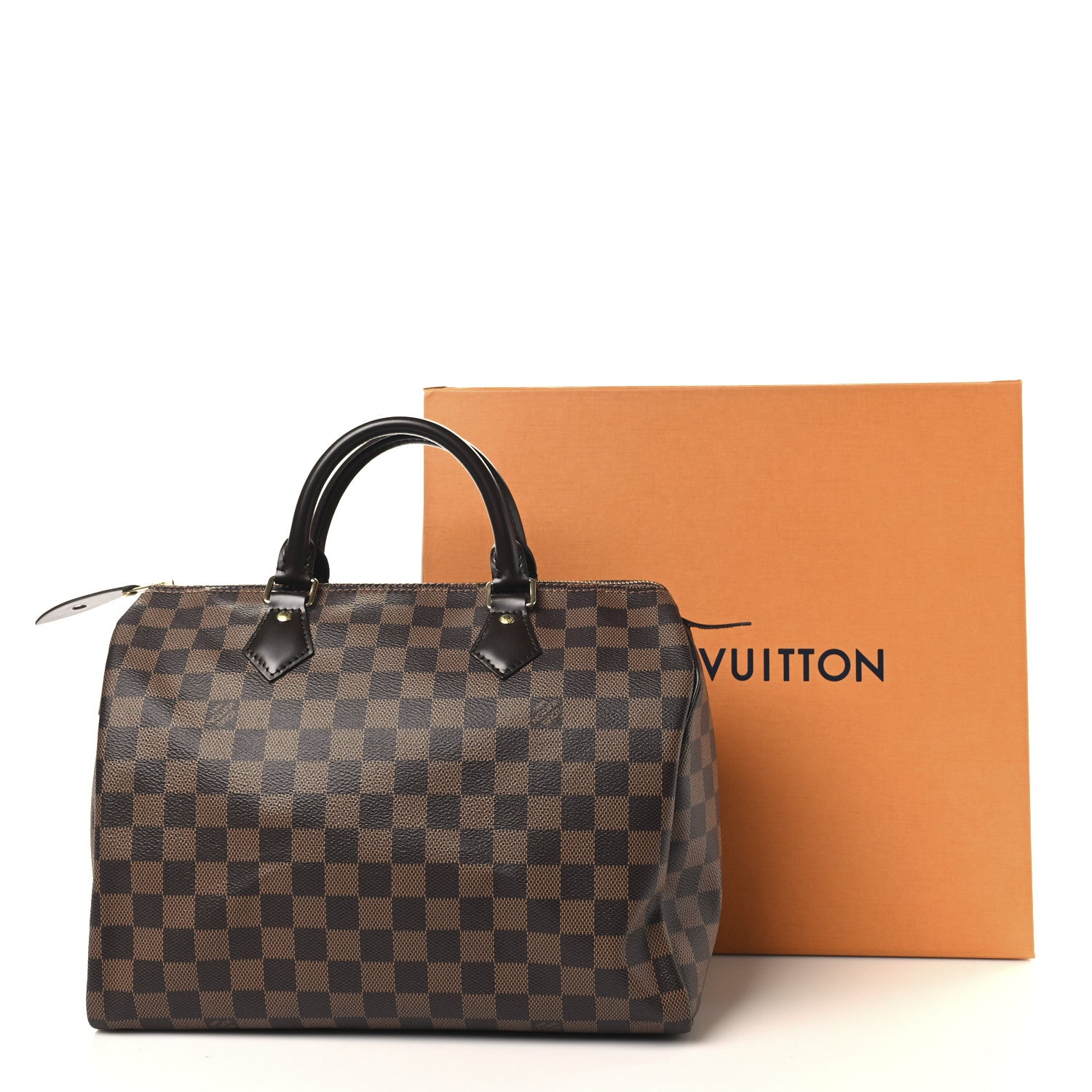 Louis Vuitton Damier Ebene Speedy 30 12 of 12