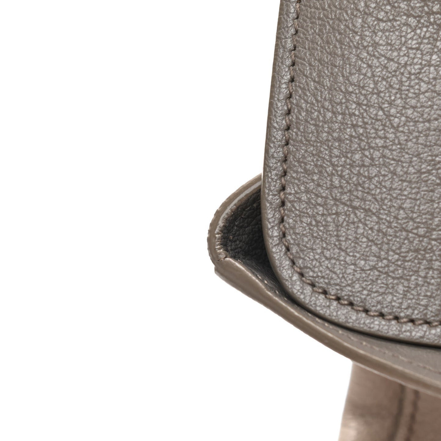 Madras Bicolor Top Handle Bag Pomice Argilla