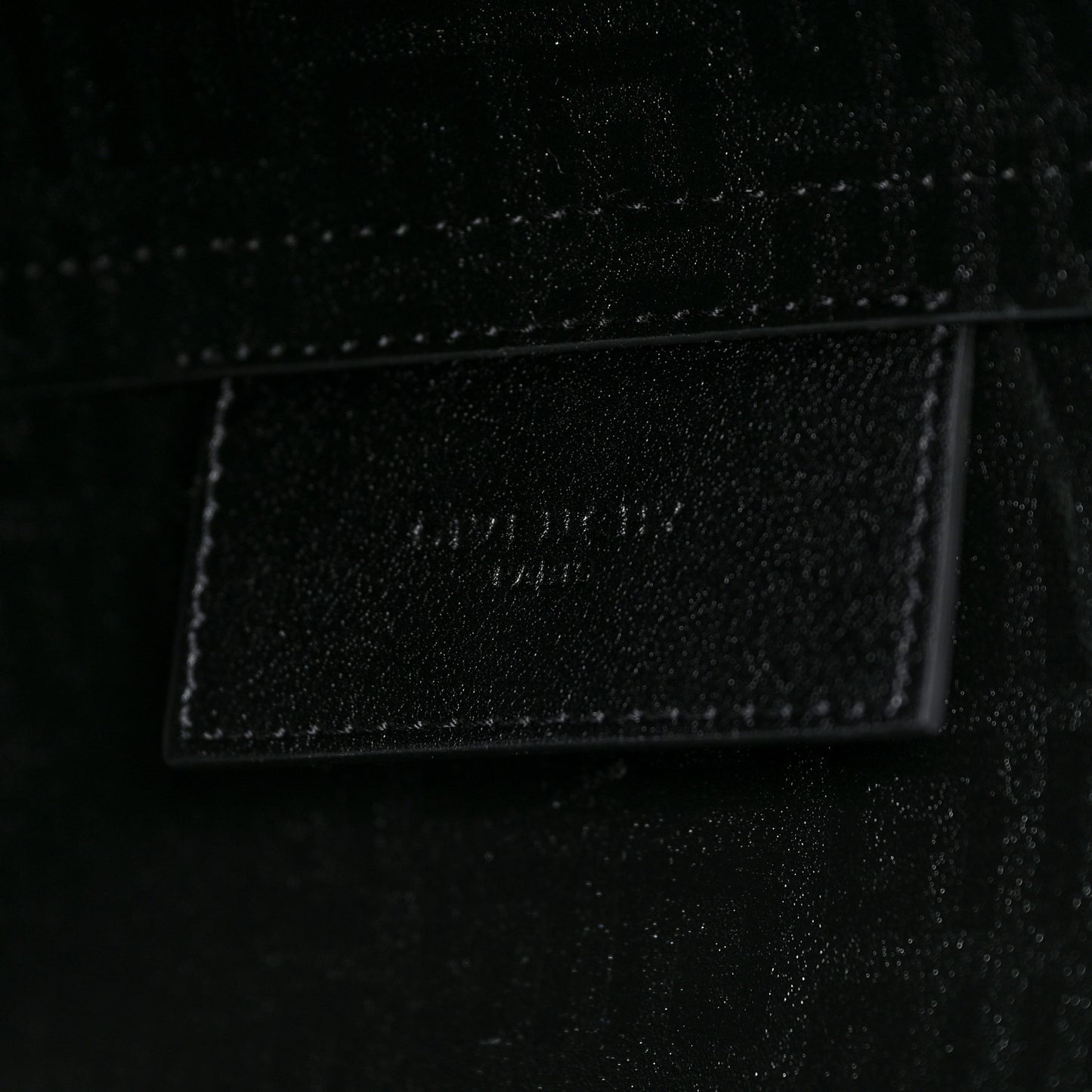 Smooth Calfskin Wing Shopping Bag Black