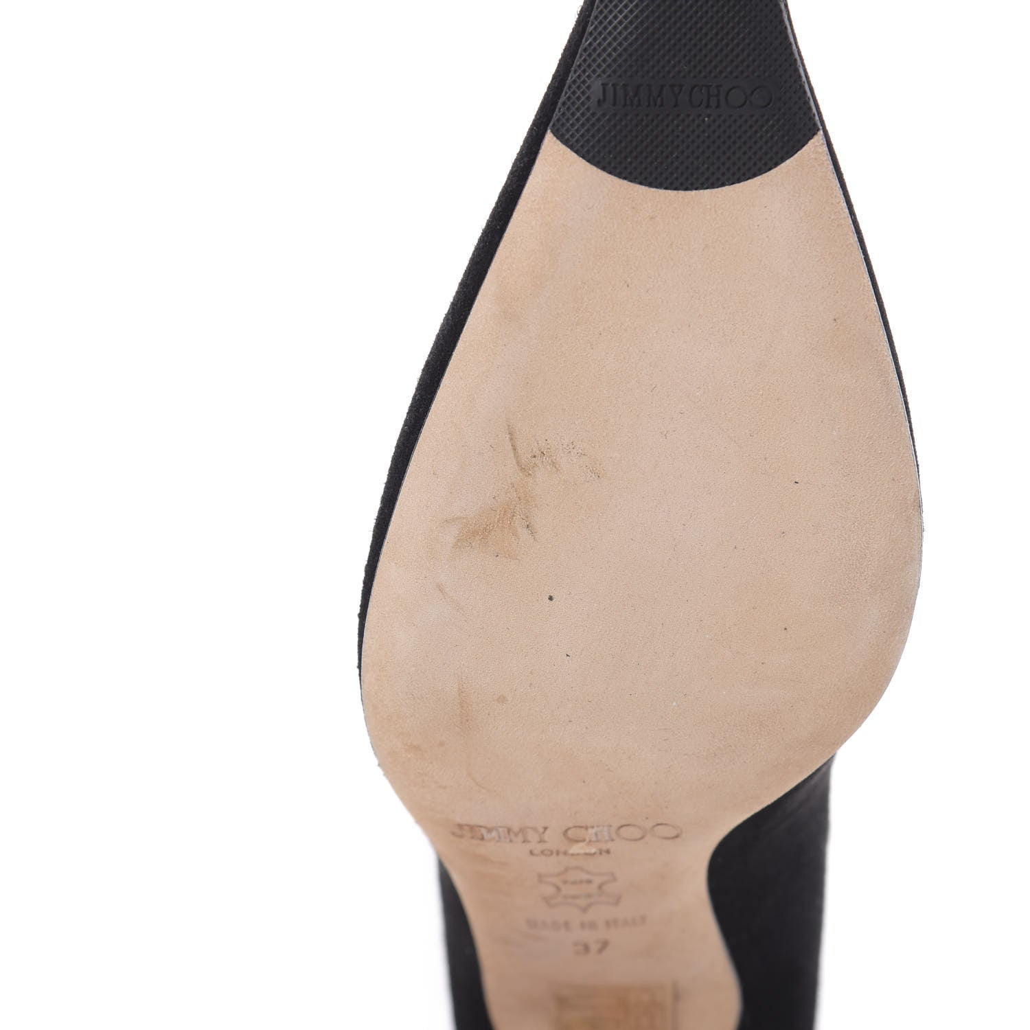 Jimmy Choo Suede Holly Stretch Knee High Boots 37 Black 5 of 8