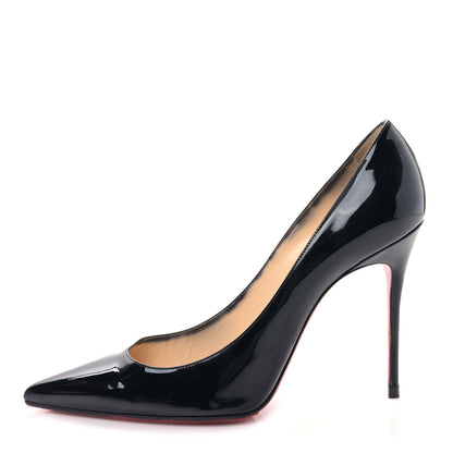 Christian Louboutin Patent Decollete 554 100 Pumps 41 Black 1 of 9