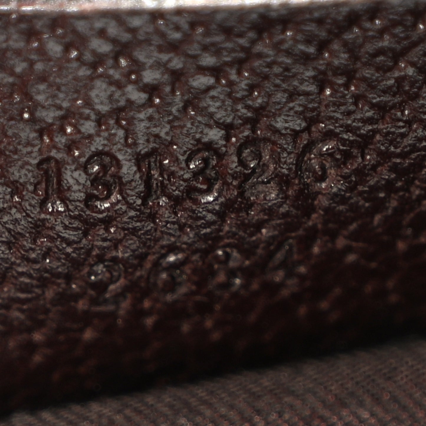 Monogram Abbey Messenger Bag Dark Brown