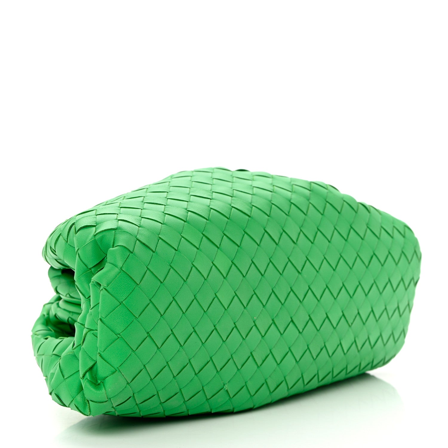 Bottega Veneta Nappa Maxi Intrecciato The Pouch Oversized Clutch Parakeet 4 of 7